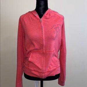 Pink Victoria’s Secret Zip Up Hoodie
